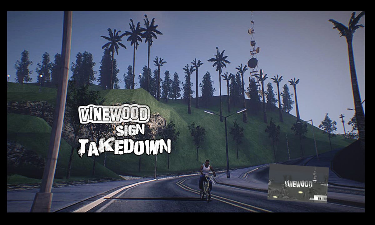 Vinewood Sign Takedown